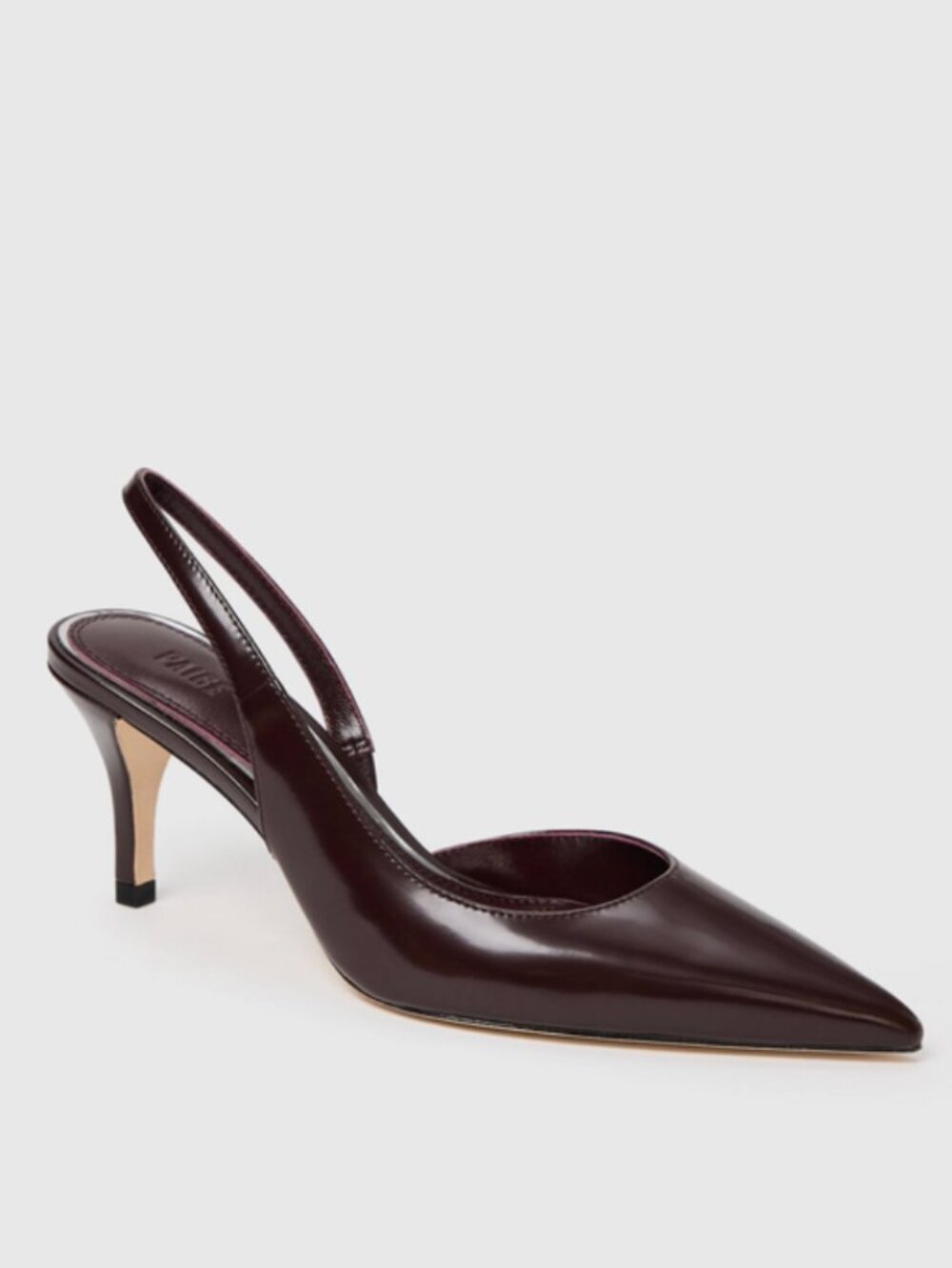 PAIGE Aven Slingback Pump in Bordeaux size 7